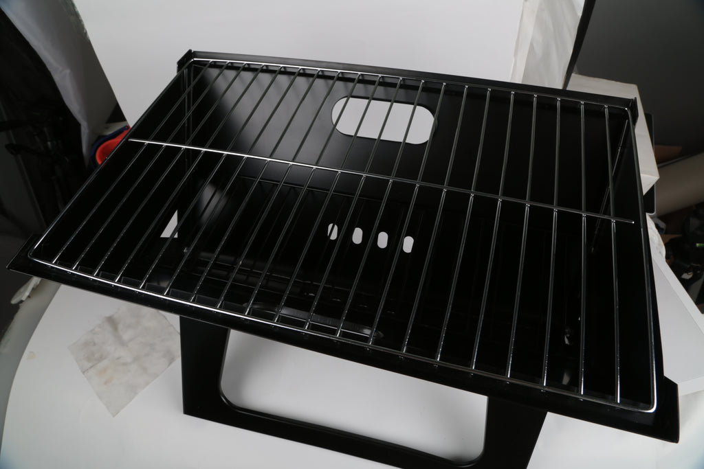 1Pc Portable BBQ Barbecue Grill Foldable Charcoal Grill Camping Garden Outdoor Travel
