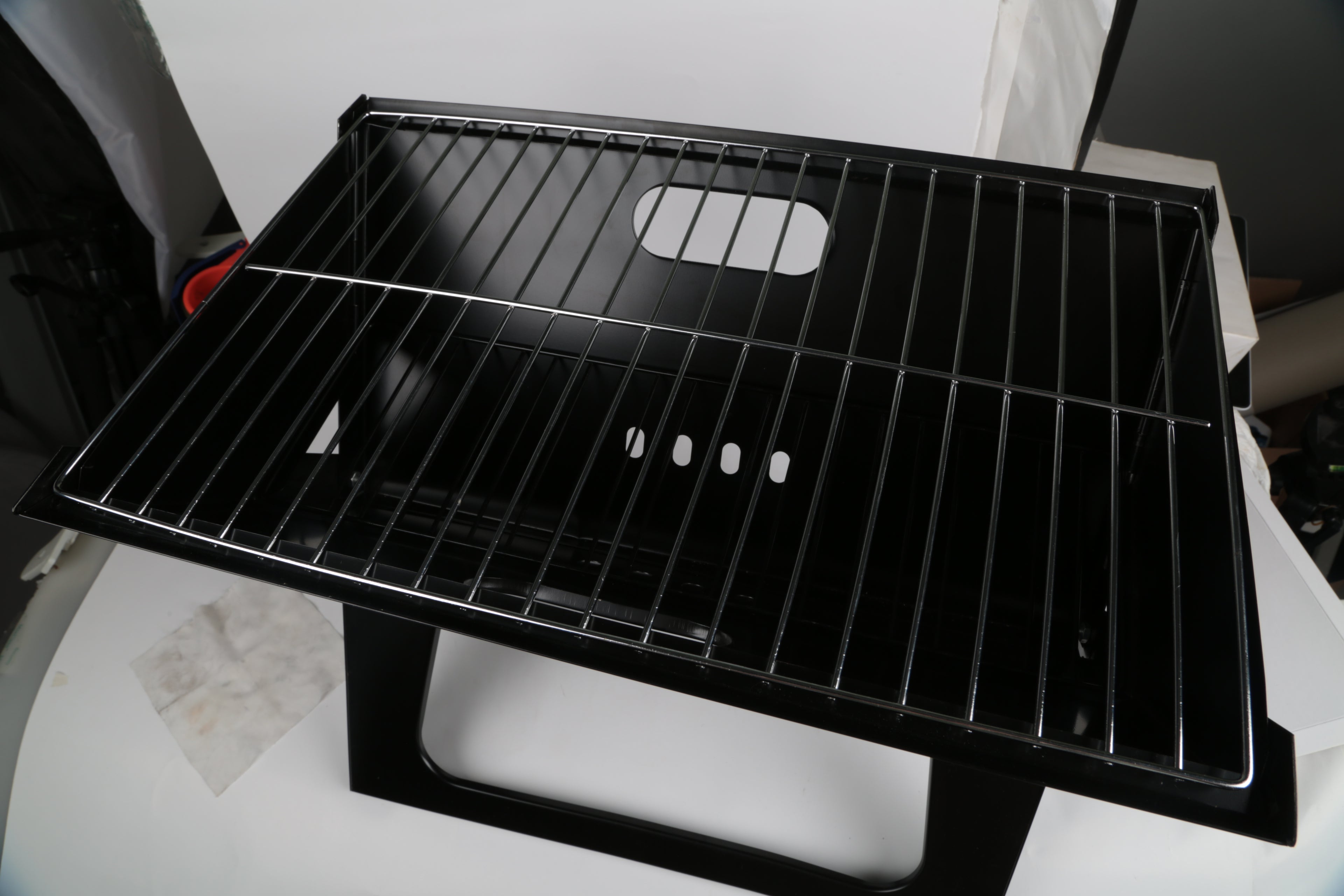 1Pc Portable BBQ Barbecue Grill Foldable Charcoal Grill Camping Garden Outdoor Travel